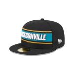 GORRA NEW ERA CAP JACKSONVILLE JAGUARS NFL SIDELINE BLACK 2024 59FIFTY CERRADA en STOCK