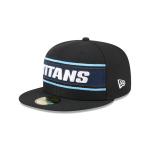 GORRA NEW ERA CAP TENNESSEE TITANS NFL SIDELINE BLACK 2024 59FIFTY CERRADA en STOCK