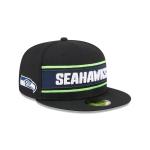 GORRA NEW ERA CAP SEATTLE SEAHAWKS NFL SIDELINE BLACK 2024 59FIFTY CERRADA en STOCK