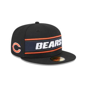 GORRA NEW ERA CAP CHICAGO BEARS NFL SIDELINE BLACK 2024 59FIFTY CERRADA en STOCK