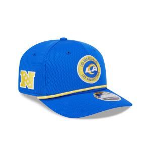 GORRA NEW ERA CAP LOS ANGELES RAMS NFL SIDELINE 2024 9SEVENTY SNAPBACK en STOCK