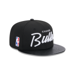 GORRA NEW ERA CAP CHICAGO BULLS NBA FAUX LEATHER 9FIFTY SNAPBACK en STOCK