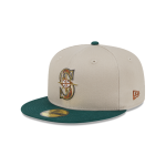 GORRA NEW ERA CAP SEATTLE MARINERS MLB TREE BARK FILL 59FIFTY CERRADA en STOCK