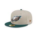 GORRA NEW ERA CAP PHILADELPHIA EAGLES NFL TREE BARK FILL 59FIFTY CERRADA en STOCK