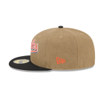 GORRA NEW ERA CAP BALTIMORE ORIOLES MLB CANVAS CROWN 59FIFTY CERRADA en STOCK