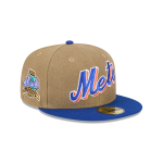 GORRA NEW ERA CAP NEW YORK METS MLB CANVAS CROWN 59FIFTY CERRADA en STOCK