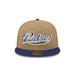 GORRA NEW ERA CAP SAN DIEGO PADRES MLB CANVAS CROWN 59FIFTY CERRADA en STOCK