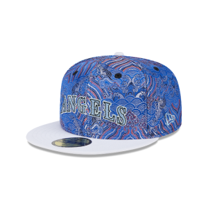 GORRA NEW ERA CAP LOS ANGELES ANGELS MLB WAVE FILL 59FIFTY CERRADA en STOCK