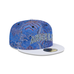 GORRA NEW ERA CAP LOS ANGELES ANGELS MLB WAVE FILL 59FIFTY CERRADA en STOCK