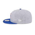 GORRA NEW ERA CAP NEW YORK METS MLB 70TH ANNIVERSARY 59FIFTY DAY CERRADA GRAY en STOCK