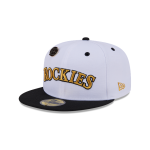 GORRA NEW ERA CAP COLORADO ROCKIES MLB 70TH ANNIVERSARY 59FIFTY DAY CERRADA en STOCK