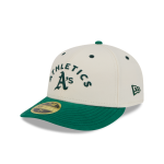 GORRA NEW ERA CAP OAKLAND ATHLETICS MLB VINTAGE STACK 59FIFTY LP CERRADA en STOCK