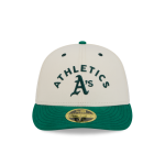 GORRA NEW ERA CAP OAKLAND ATHLETICS MLB VINTAGE STACK 59FIFTY LP CERRADA en STOCK