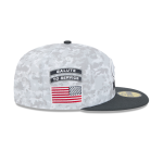 GORRA NEW ERA CAP GREEN BAY PACKERS NFL SALUTE TO SERVICE 2024 59FIFTY CERRADA en STOCK