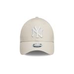 GORRA NEW ERA CAP NEW YORK YANKEES MLB FAUX LEATHER CRINKLED 9FORTY STRAPBACK PARA MUJER en STOCK