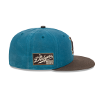 GORRA NEW ERA CAP LOS ANGELES DODGERS MLB VINTAGE BLUE 59FIFTY CERRADA en STOCK