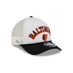 GORRA NEW ERA CAP BALTIMORE ORIOLES MLB CHROME ARCH 9FORTY M-CROWN AF TRUCKER SNAPBACK en STOCK