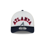 GORRA NEW ERA CAP ATLANTA BRAVES MLB CHROME ARCH 9FORTY M-CROWN AF TRUCKER SNAPBACK en STOCK