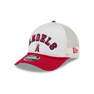 GORRA NEW ERA CAP LOS ANGELES ANGELS MLB CHROME ARCH 9FORTY M-CROWN AF TRUCKER SNAPBACK en STOCK