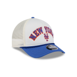 GORRA NEW ERA CAP NEW YORK METS MLB CHROME ARCH 9FORTY M-CROWN AF TRUCKER SNAPBACK en STOCK