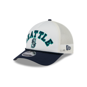 GORRA NEW ERA CAP SEATTLE MARINERS MLB CHROME ARCH 9FORTY M-CROWN AF TRUCKER SNAPBACK en STOCK