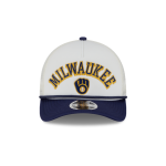 GORRA NEW ERA CAP MILWAUKEE BREWERS MLB CHROME ARCH 9FORTY M-CROWN AF TRUCKER SNAPBACK en STOCK