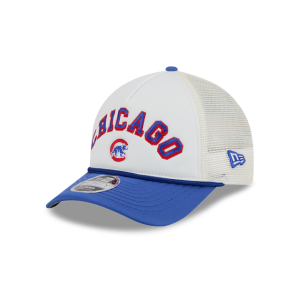 GORRA NEW ERA CAP CHICAGO CUBS MLB CHROME ARCH 9FORTY M-CROWN AF TRUCKER SNAPBACK en STOCK