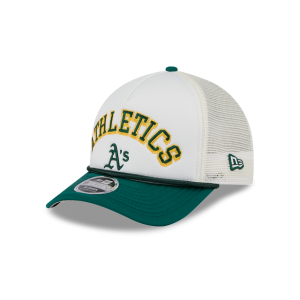 GORRA NEW ERA CAP ATHLETICS MLB CHROME ARCH 9FORTY M-CROWN AF TRUCKER SNAPBACK en STOCK