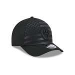 GORRA NEW ERA CAP MILWAUKEE BREWERS MLB FLAG 9FORTY M-CROWN AF SNAPBACK NEGRA en STOCK