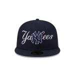 GORRA NEW ERA CAP NEW YORK YANKEES MLB OVERLAP 59FIFTY CERRADA en STOCK