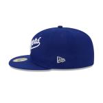 GORRA NEW ERA CAP LOS ANGELES DODGERS MLB OVERLAP 59FIFTY CERRADA en STOCK
