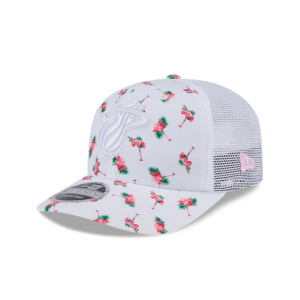 GORRA NEW ERA CAP MIAMI HEAT NBA FLAMINGO PATTERN 9SEVENTY SNAPBACK en STOCK