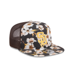 GORRA NEW ERA CAP SAN DIEGO PADRES MLB FLORAL PATTERN GOLFER SNAPBACK en STOCK
