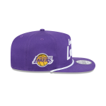 GORRA NEW ERA CAP LOS ANGELES LAKERS NBA TEAM TEXT GOLFER SNAPBACK en STOCK