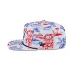 GORRA NEW ERA CAP ATLANTA BRAVES MLB TROPICAL PRINT GOLFER SNAPBACK en STOCK