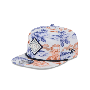 GORRA NEW ERA CAP HOUSTON ASTROS MLB TROPICAL PRINT GOLFER SNAPBACK en STOCK