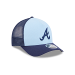 GORRA NEW ERA CAP ATLANTA BRAVES MLB COLOR PACK 9FORTY M-CROWN AF SNAPBACK AZUL en STOCK