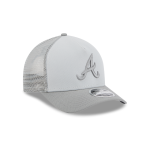 GORRA NEW ERA CAP ATLANTA BRAVES MLB COLOR PACK 9FORTY M-CROWN AF SNAPBACK GRIS en STOCK
