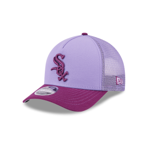 GORRA NEW ERA CAP CHICAGO WHITE SOX MLB COLOR PACK 9FORTY M-CROWN AF SNAPBACK MORADA en STOCK