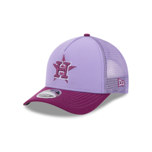 GORRA NEW ERA CAP HOUSTON ASTROS MLB COLOR PACK 9FORTY M-CROWN AF SNAPBACK MORADA en STOCK