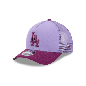 GORRA NEW ERA CAP LOS ANGELES DODGERS MLB COLOR PACK 9FORTY M-CROWN AF SNAPBACK MORADA en STOCK