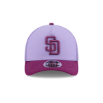 GORRA NEW ERA CAP SAN DIEGO PADRES MLB COLOR PACK 9FORTY M-CROWN AF SNAPBACK MORADA en STOCK