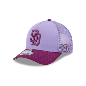 GORRA NEW ERA CAP SAN DIEGO PADRES MLB COLOR PACK 9FORTY M-CROWN AF SNAPBACK MORADA en STOCK