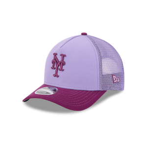 GORRA NEW ERA CAP NEW YORK METS MLB COLOR PACK 9FORTY M-CROWN AF SNAPBACK MORADA en STOCK