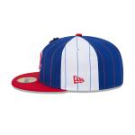 GORRA NEW ERA CAP ATLANTA BRAVES MLB PINSTRIPE LEAGUE PIN 59FIFTY CERRADA en STOCK