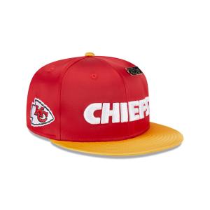 GORRA NEW ERA CAP KANSAS CITY CHIEFS NFL SATIN 59FIFTY CERRADA en STOCK