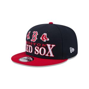 GORRA NEW ERA CAP BOSTON RED SOX ARCHIVE MLB ARCHIVE 9FIFTY SNAPBACK NAVY en STOCK