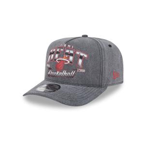 GORRA NEW ERA CAP MIAMI HEAT NBA WASHED 9FIFTY AF SNAPBACK en STOCK