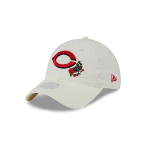 GORRA NEW ERA CAP CINCINNATI REDS MLB WOMEN'S FLORAL 9TWENTY STRAPBACK PARA MUJER en STOCK