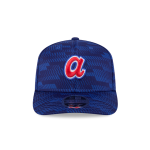GORRA NEW ERA CAP ATLANTA BRAVES MLB CLUBHOUSE 2025 ALTERNATIVA 9SEVENTY SNAPBACK AZUL en STOCK